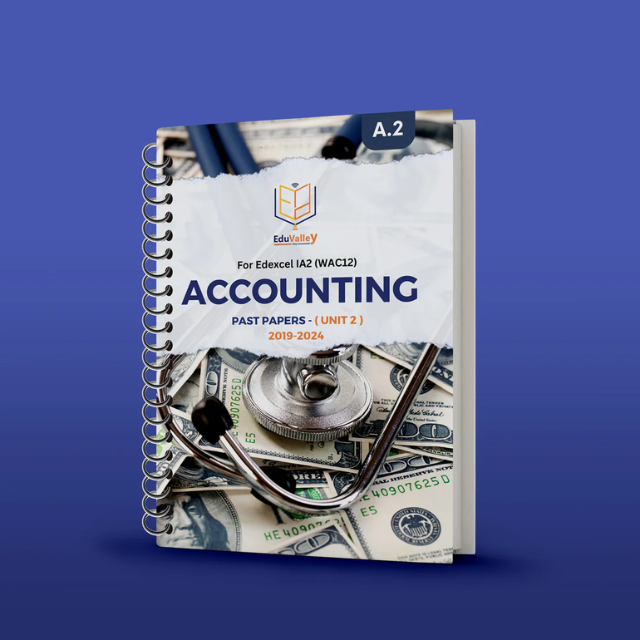 Edexcel A.2 Accounting (WAC12) P.P Unit: 2 From: 19-24.